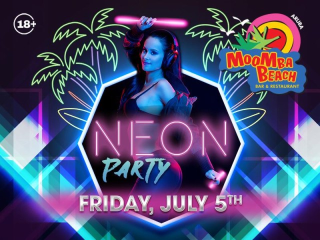 Glow Up: MooMba Beach Bar's Neon Party is the Event of the Week!