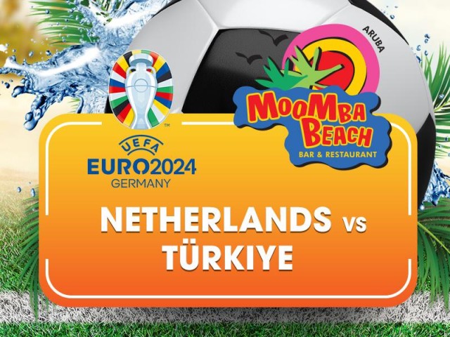 Soak Up the Euros with a Beachside Battle: Netherlands vs Türkiye at MooMba Beach!